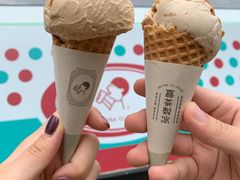 奶茶口味冰淇淋-喜茶(北京三里屯太古里店)