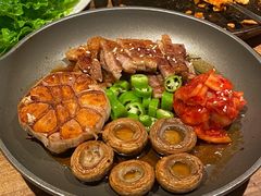 意式鳀鱼酱碳烤黑猪肉-TAIFORKS 大福食堂·山葵烤肉料理·拌饭(宝安店)