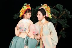 -后宫·古装汉服京剧儿童亲子全家福摄影