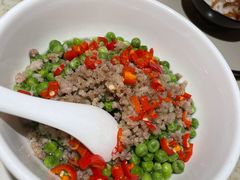 甜豆蒸肉沫-味上湘菜馆(岳麓山店)