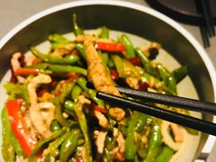 豆角丝炒肉拌转百刀-日上三甘(三里屯店)