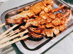 香烤鱿鱼-天津乾毓德饭庄·清真传统炒菜·海鲜烧烤(咸阳路店)