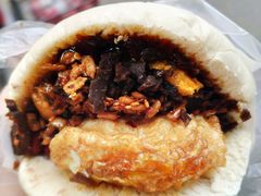 蛋菜夹馍-老马家马蓉蛋菜夹馍·腊牛肉夹馍(回民街店)