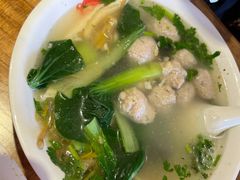 生汆丸子汤-子午路张记肉夹馍(兵马俑店)