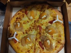 鳕鱼咸蛋黄披萨-必胜客(锦艺城店)