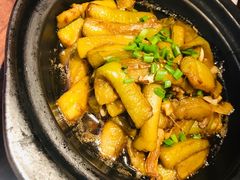 茄子咸鱼煲-梁记粥铺(开元地中海店)