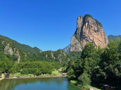 -楠溪江石桅岩