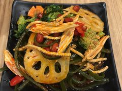 关中素拼-北往西·西安油泼面(万德庄店)
