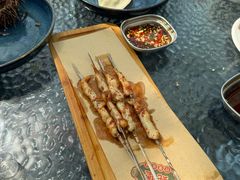 -蚝堡·生蚝海鲜烧烤物种起源•海肠捞饭(刘公岛店)