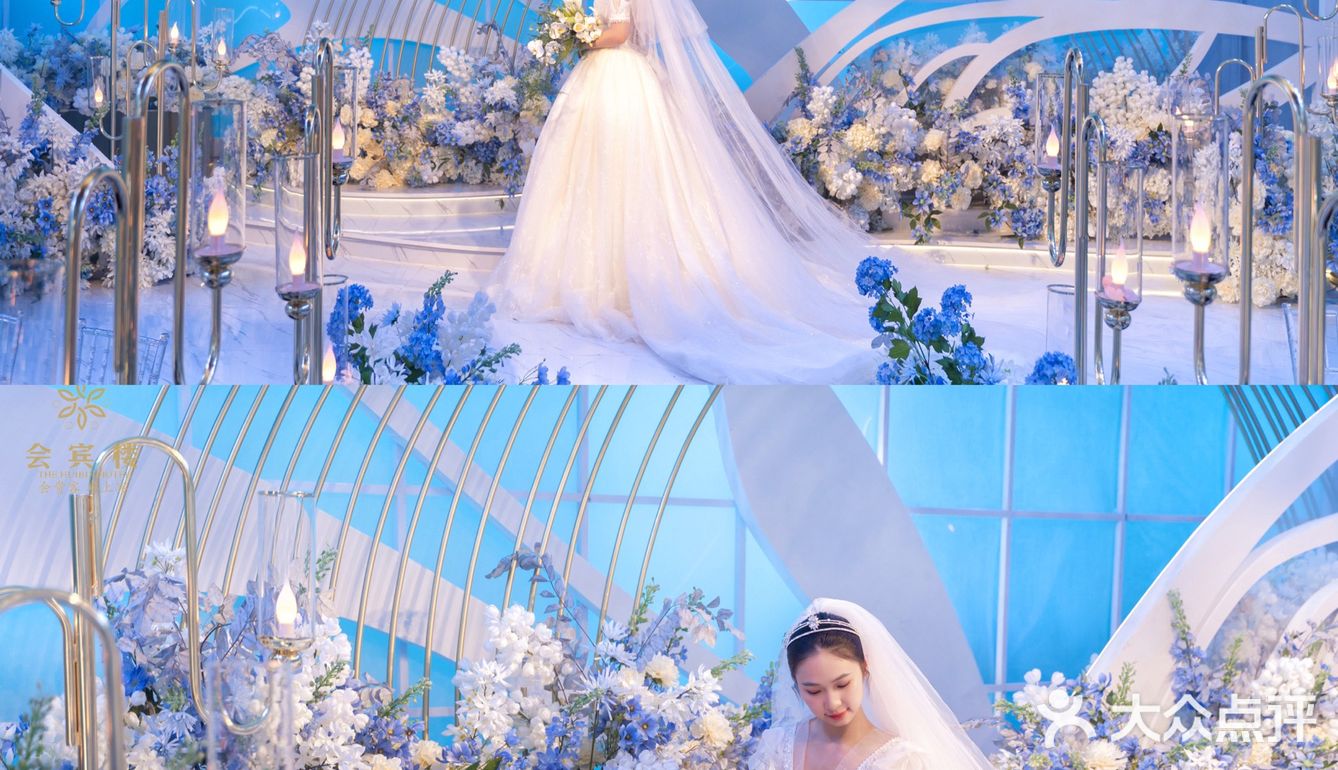 合肥婚礼|蓝色水晶婚礼，宇宙级的浪漫你心动了吗？