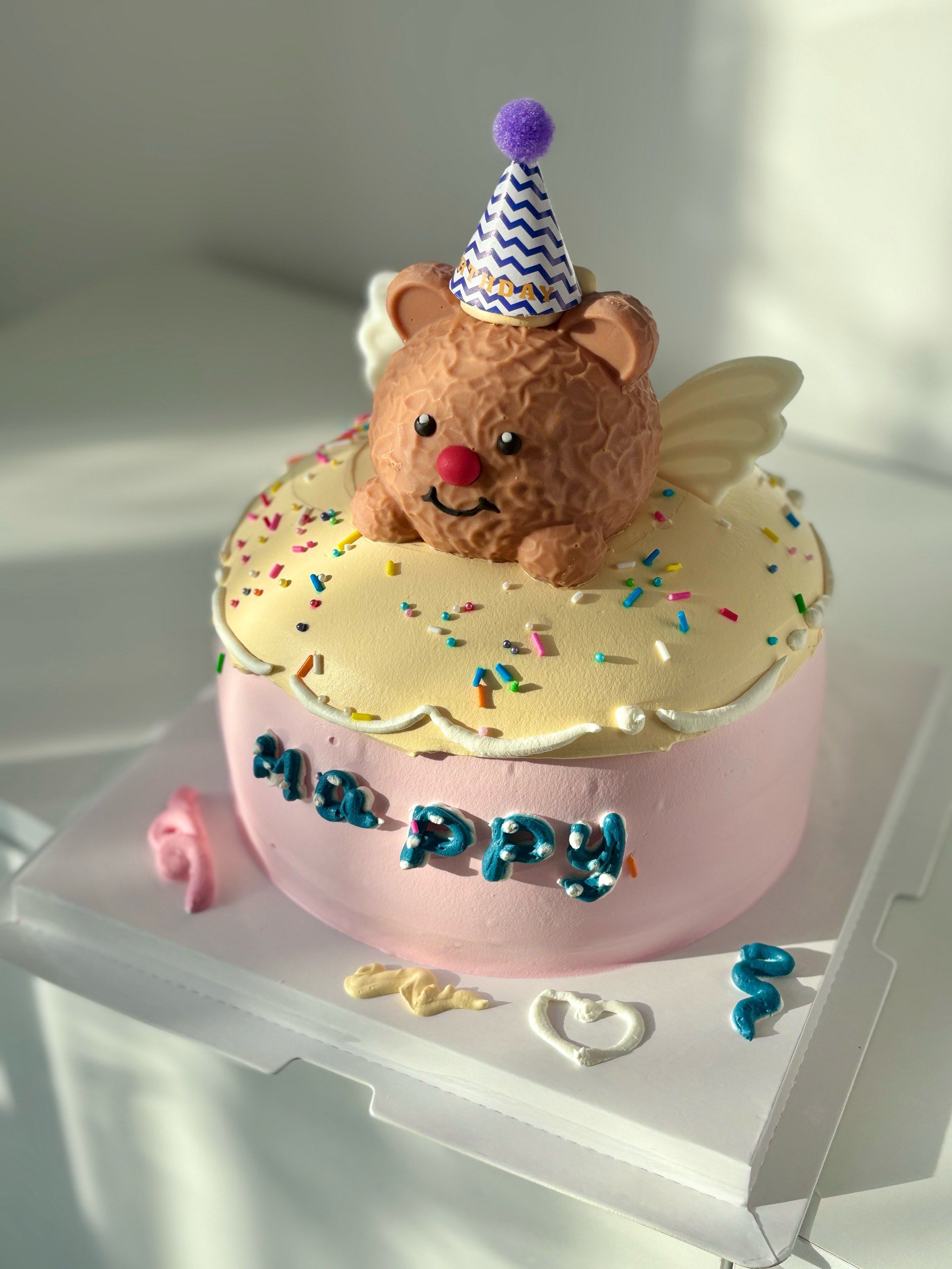 小熊蛋糕 甜蜜满分哦