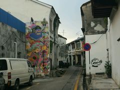 -槟城街头艺术街区