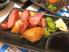 炸香肠拼糯米肠-馔豚·台北菜专门店(深圳湾万象城店)