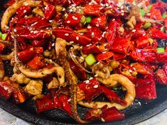 梁记招牌鱿鱼须-梁记粥铺(开元地中海店)