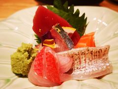 金目鲷刺身拼盘-芯元·碳烤熟成牛肉(经开店)