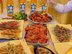 -郑记•不夜城烧烤•龙虾•虾蟹(黄鹤楼店)