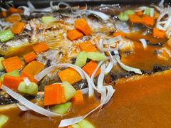酱香烤鱼-探鱼·鲜青椒爽麻烤鱼(天河优托邦店)
