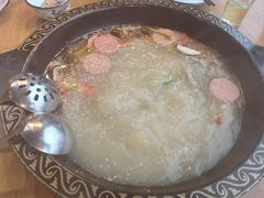 -小志家.鲜牦牛肉牛杂火锅野生菌汤锅