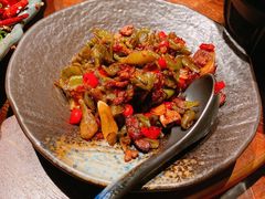 莴笋皮炒肉-2046湘味厨房(南区盈峰店)