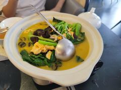 土鸡蛋煮菜心-楚禾宴·家宴(光谷大道店)