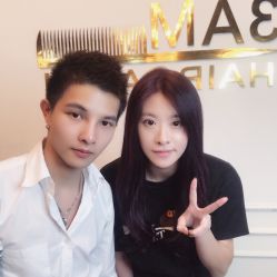 点击看大图 -3AM HAIR SALON染发烫发接发
