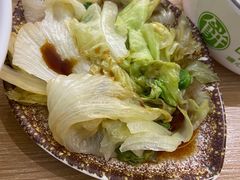白灼生菜-甲乙饼·北京手工肉饼(西直门凯德茂店)