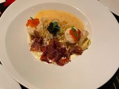 鲜活大元贝手工意大利面-wann lounge 低温慢煮牛排·清吧