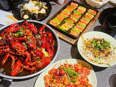 咸蛋黄焗虾球-一棠龙虾•王牌虾球(楚河汉街店)