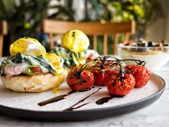 奶油菠菜火腿肉班尼迪克蛋-The Rug Cafe(王府中环店)