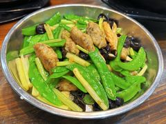 鱼滑炒荷兰豆-农汤老店(顺联公园里店)