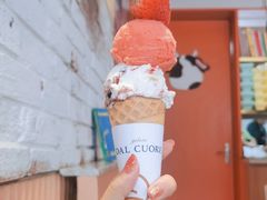 青浦草莓Qingpustrawberry-Dal Cuore 达可芮冰淇淋(陕西北路店)