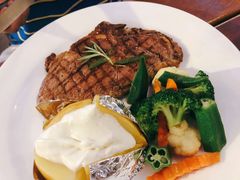 烤进口肋眼牛排-Paulaner·德国帕拉娜自酿啤酒餐厅(海上世界店)