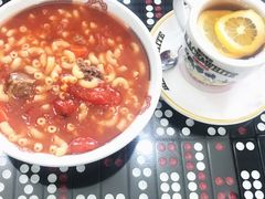 番茄牛腩通粉-七爷清汤腩·港式茶餐厅(世博店)