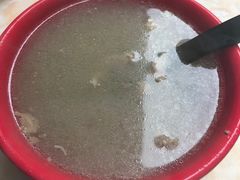 咸橄榄粉肠汤-汕尾小吃铜盘推(埔尾篮球场店)