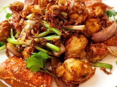 三葱爆龙虾-唐阁(香港朗廷酒店)
