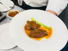 天九南非八头鲍鱼佐鳗鱼-A One Kitchen·南京精菜馆(晶丽酒店店)