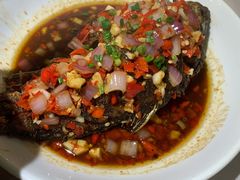 香煎大鲫鱼-费大厨辣椒炒肉(黄兴中心广场店)