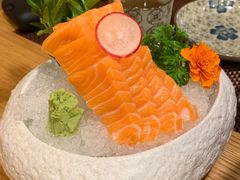 三文鱼刺身-樱の千渡日式料理·铁板烧•烧鸟(金盛田广场店)