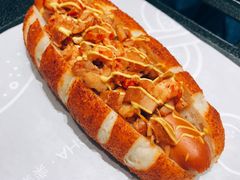 麻辣小龙虾热狗包-LELECHA乐乐茶(新街口大洋店)