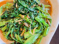 马拉盏炒通菜-大头虾越式风味餐厅(光明广场店)