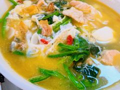 肉片上汤菠菜-食大利香港茶餐厅(南亚风情第一城店)