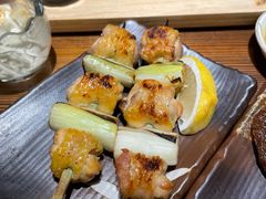 鸟鹏家鸡腿肉加葱-鸟鹏烧鸟居酒屋(熙龙湾店)