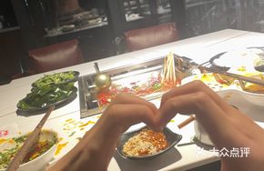 Wide Noodles with Beef Liver