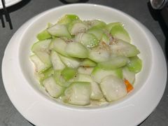 夜开花炒虾皮-佬太公海鸭·海鲜大排档(上海总店)