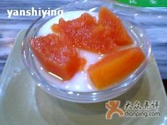 木瓜杏仁豆腐（玫瑰甜品店）-玫瑰甜品(文明路店)