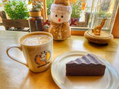 恶魔巧克力蛋糕-长颈鹿咖啡(大学路店)