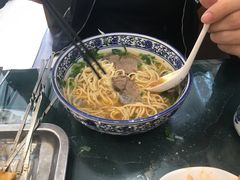 兰州牛肉拉面正常细面-西域美食蘭州拉面