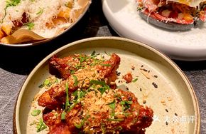 BBQ Red Sauce Grilled Chicken Wings