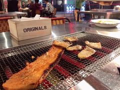 椒盐五花肉-马路牙子地桌烤肉(工体店)
