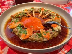糟骨头黑豚肉碎蒸膏蟹-上海滩餐厅(BFC外滩金融中心店)